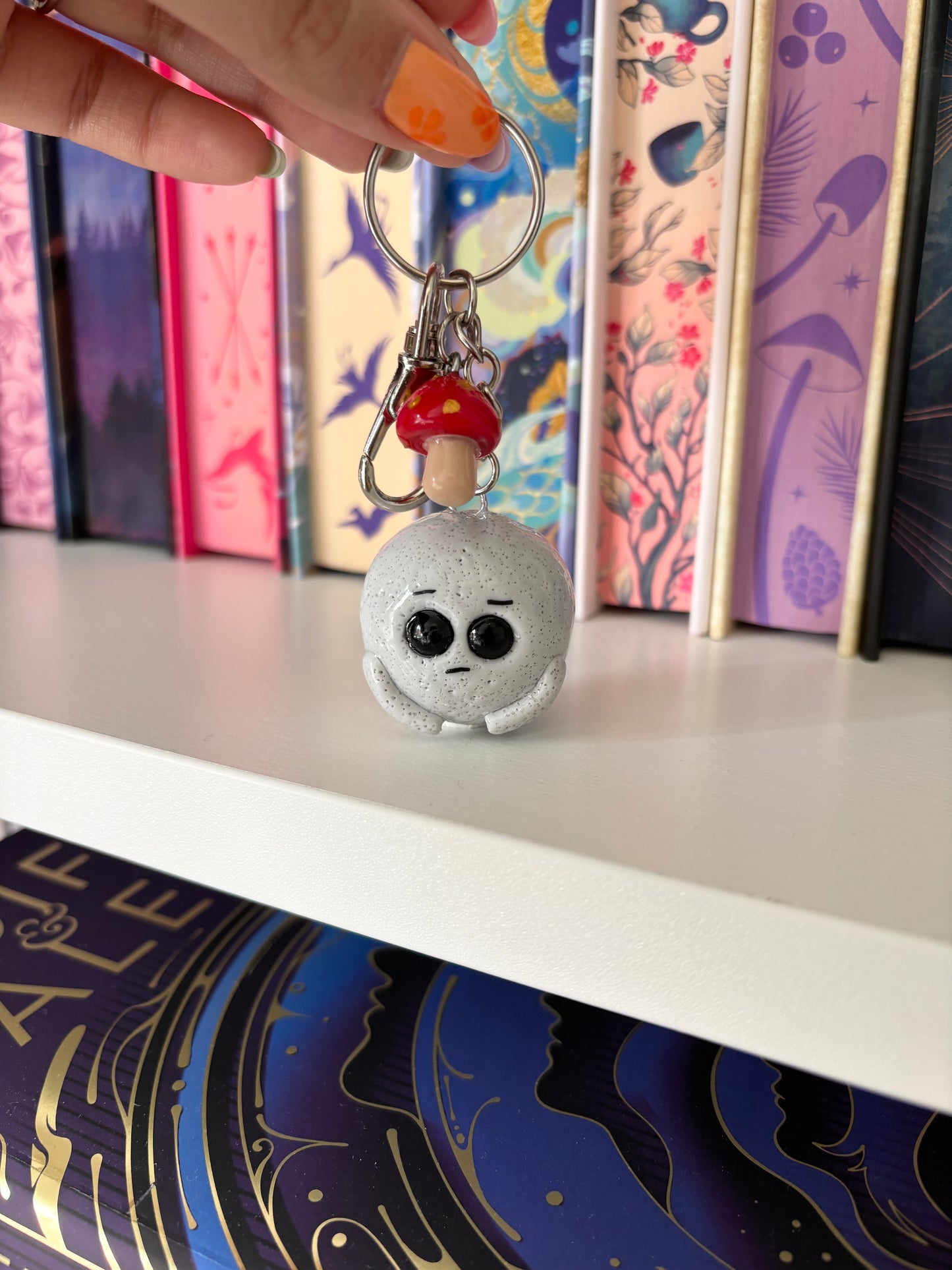Mushroom Moonling Key Chain
