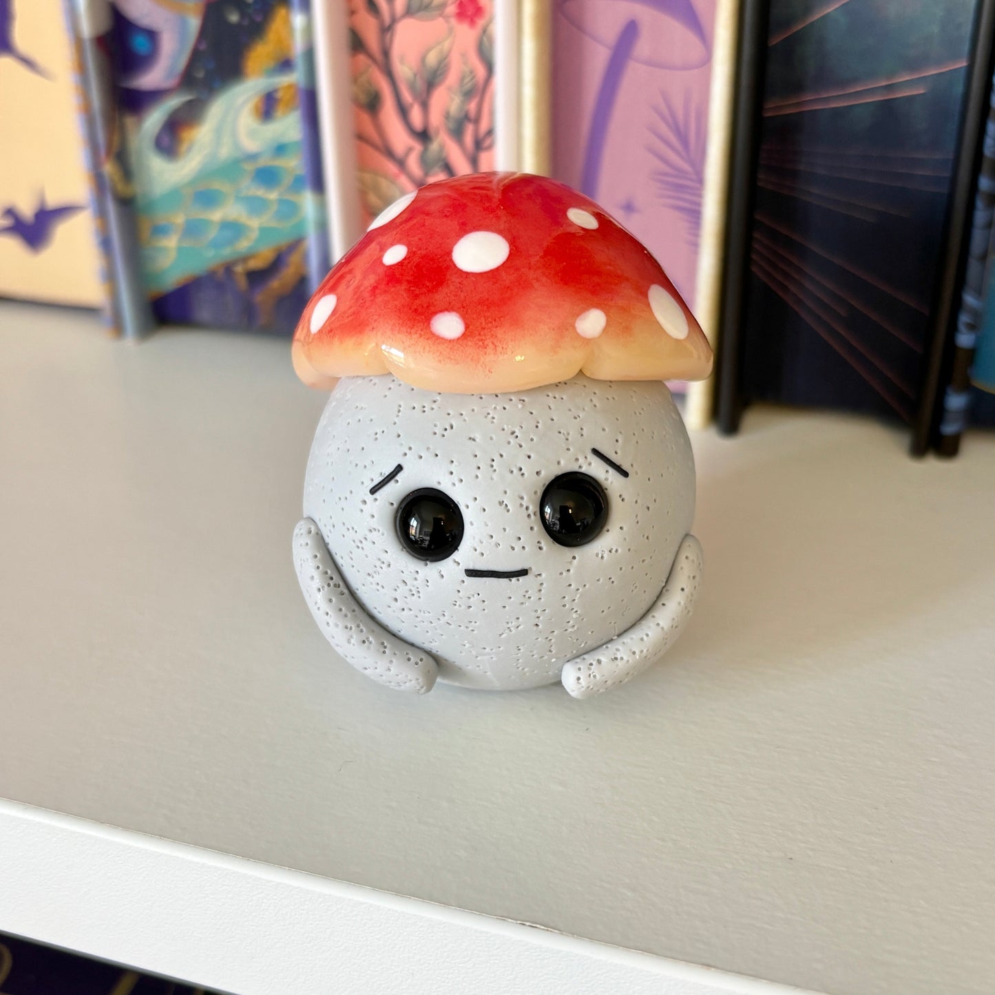 Mushroom Hat Moonling Desk Friend