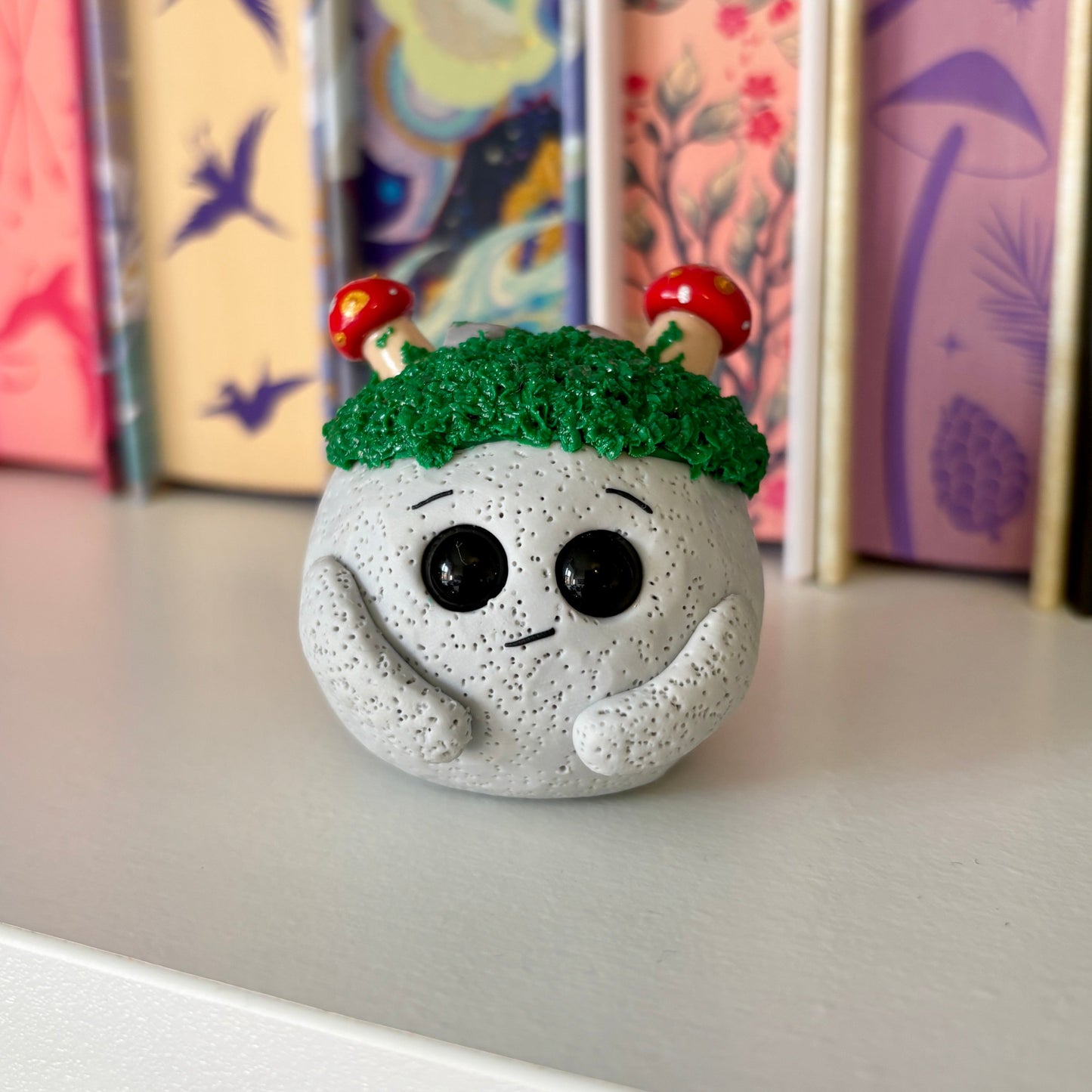 Mossy Mushroom Moonling Desk Friend