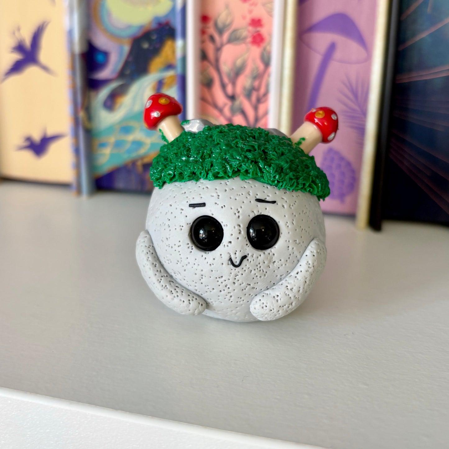 Mossy Mushroom Moonling Desk Friend