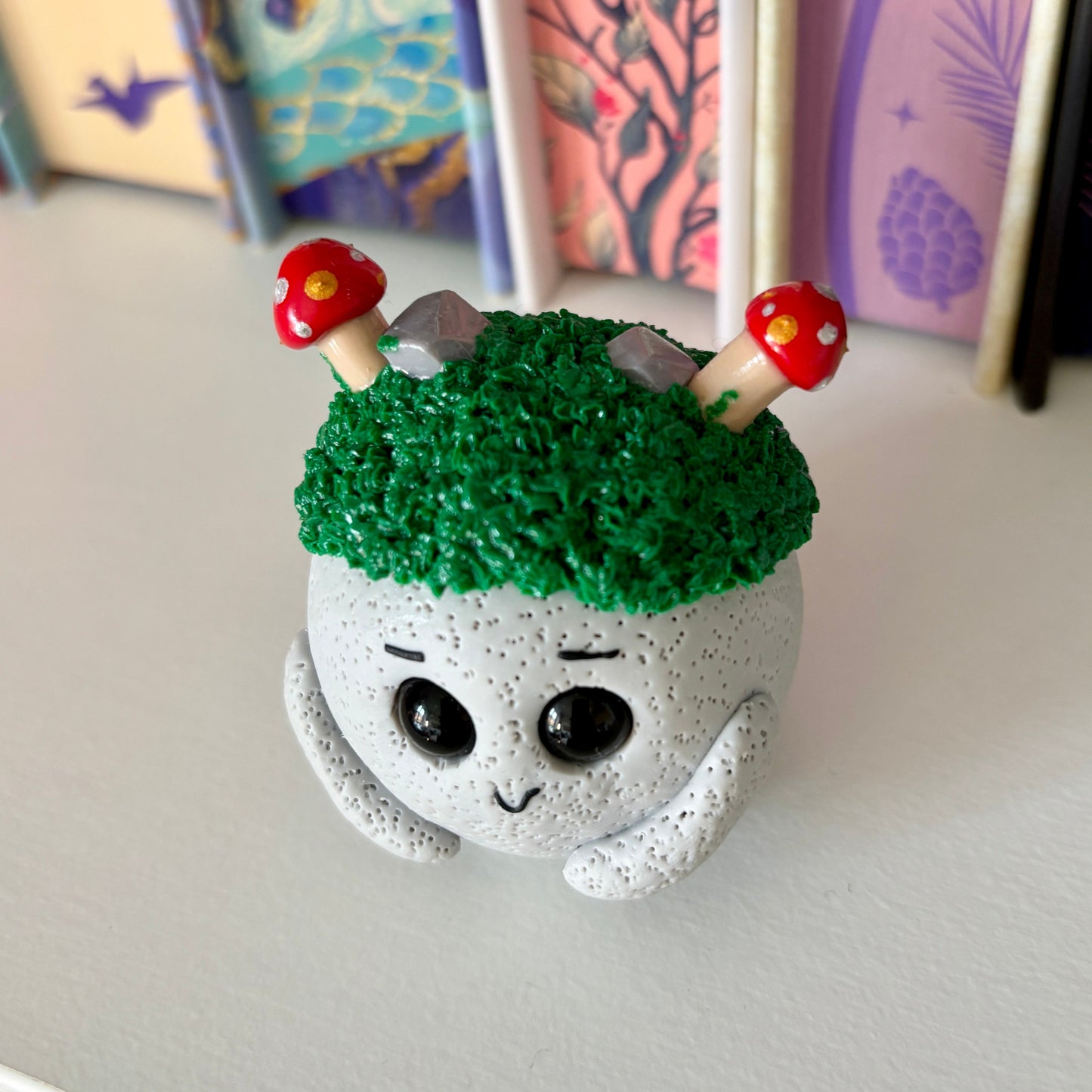 Mossy Mushroom Moonling Desk Friend