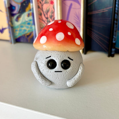 Mushroom Hat Moonling Desk Friend