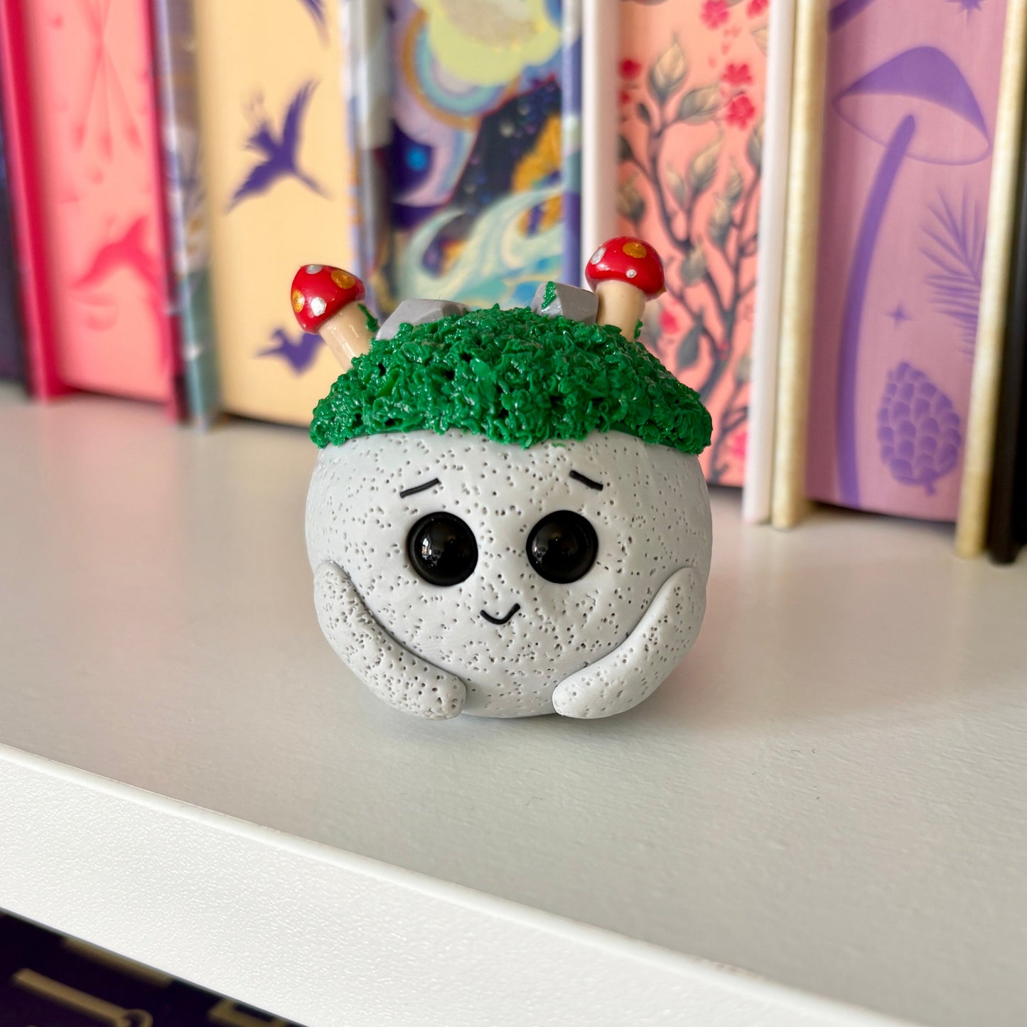 Mossy Mushroom Moonling Desk Friend