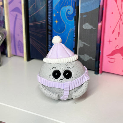 Winter Hat & Scarf Moonling Desk Friend