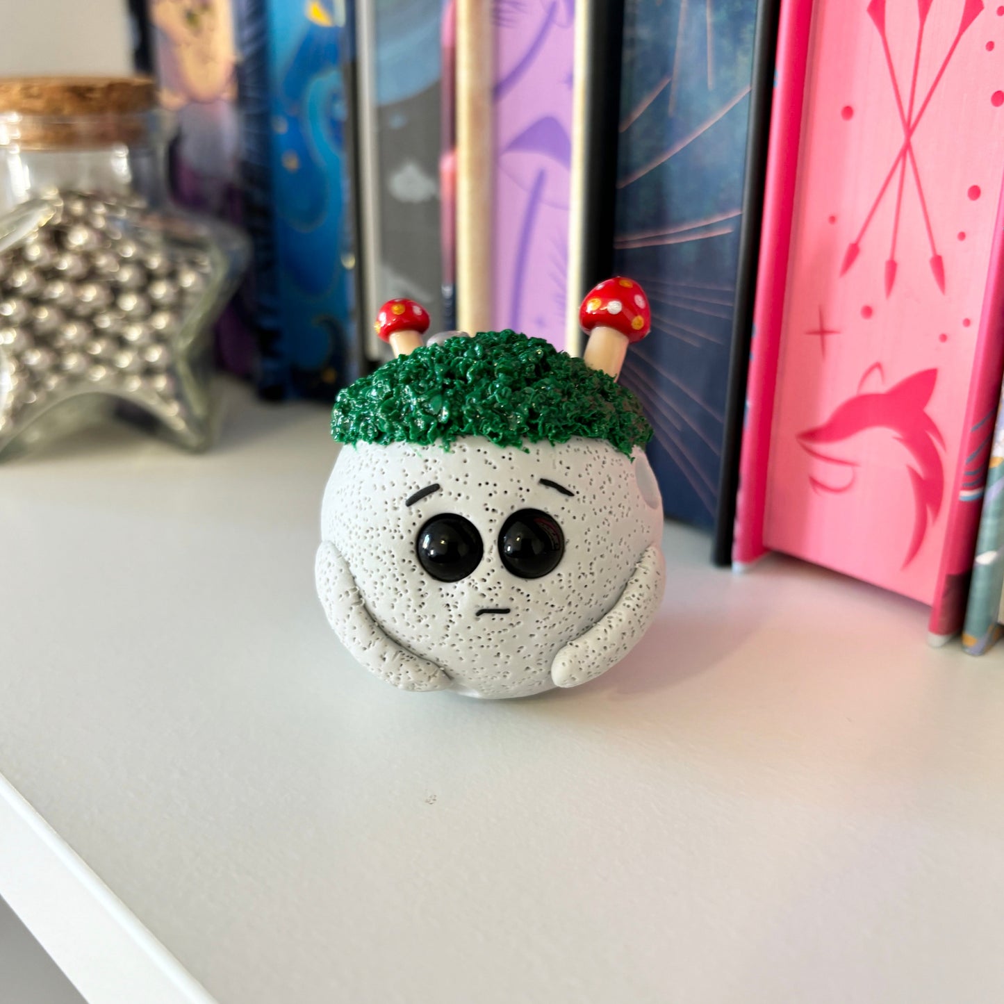 Mossy Mushroom Moonling Desk Friend