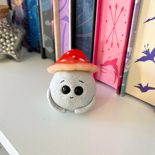 Mushroom Hat Moonling Desk Friend