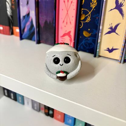 Christmas Pudding Moonling Desk Friend